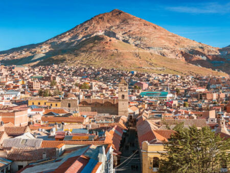 La ville Potosi en Bolivie