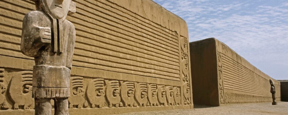 chan chan ruins, trujillo, peru